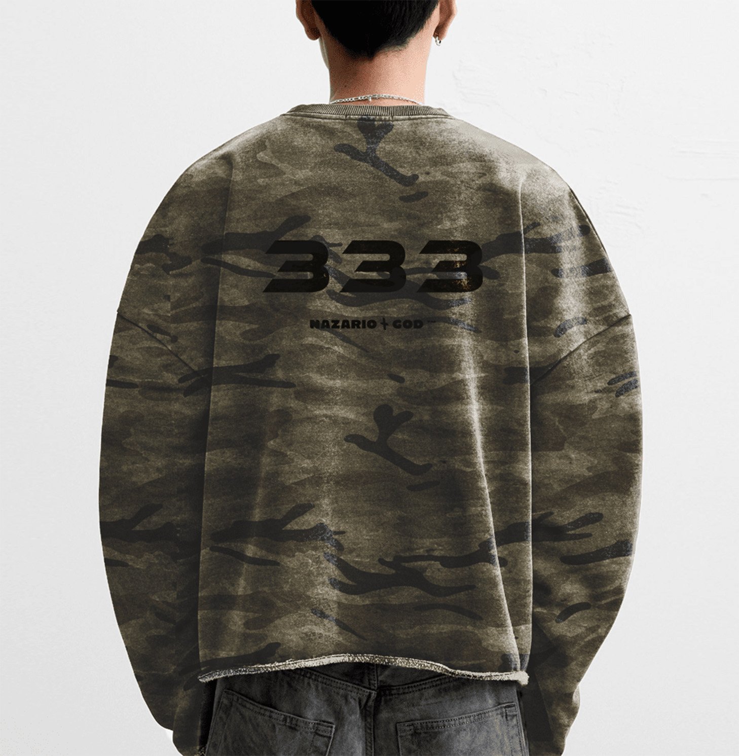 Camo Cross Sweatshirt