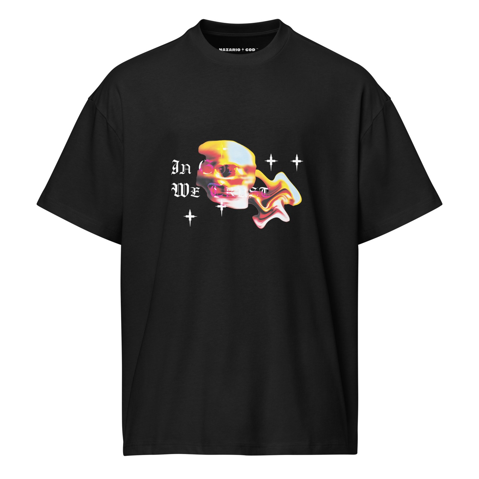 In God We Trust box tee