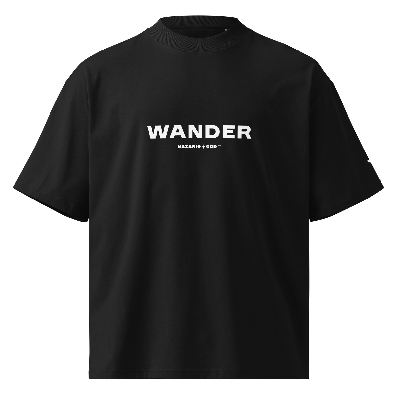 Wander oversized high neck shirt