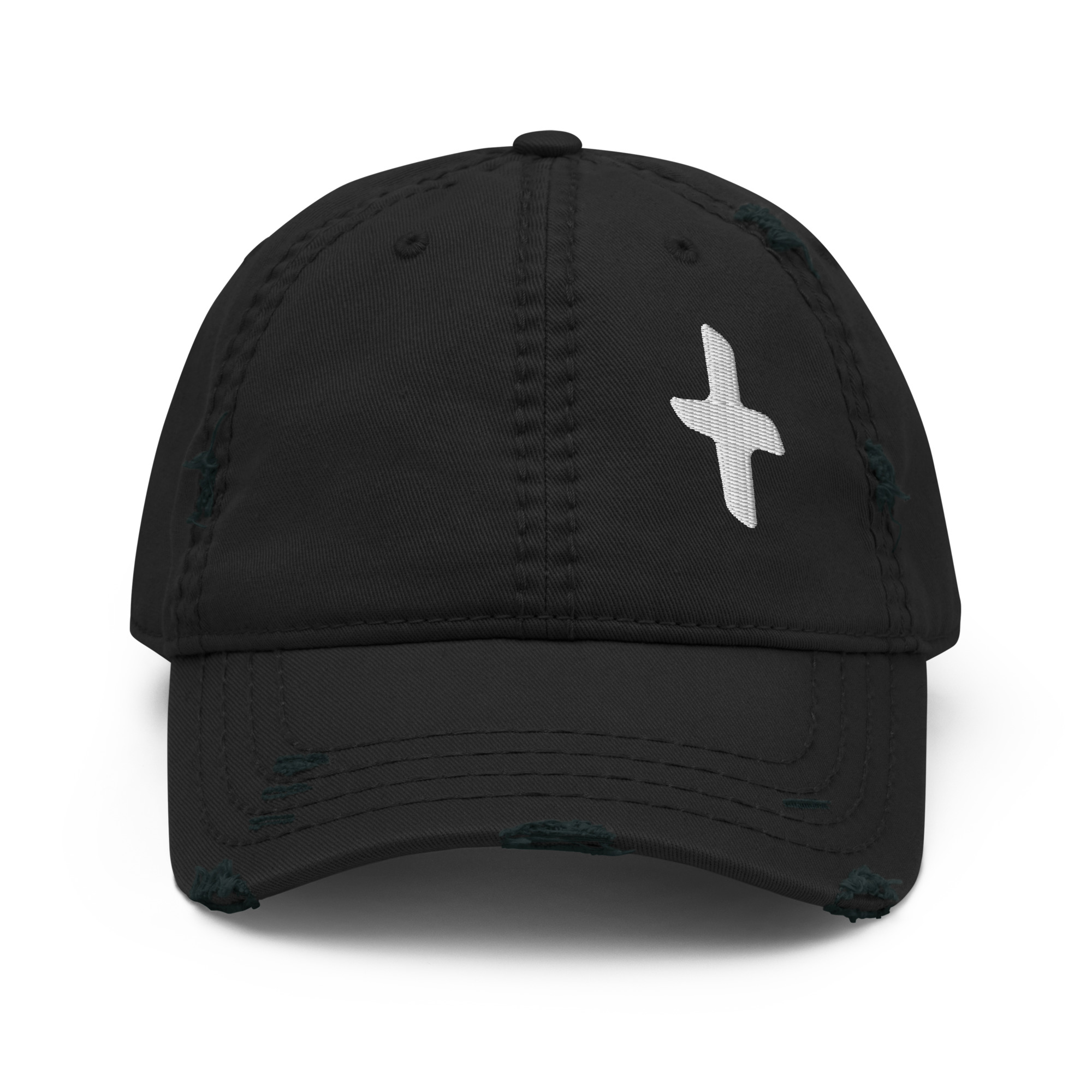 Distressed Cross Hat