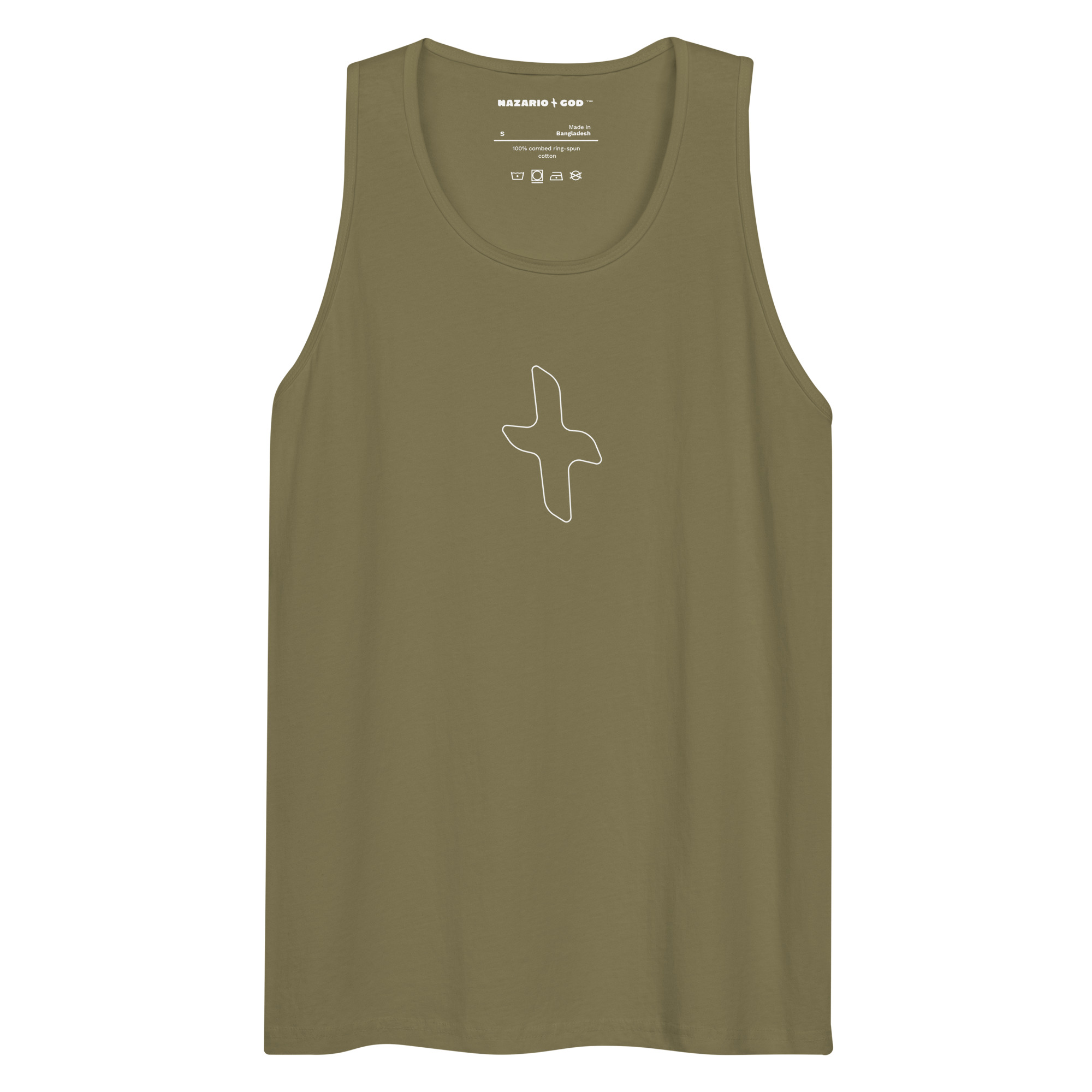 Cross Outline Tank