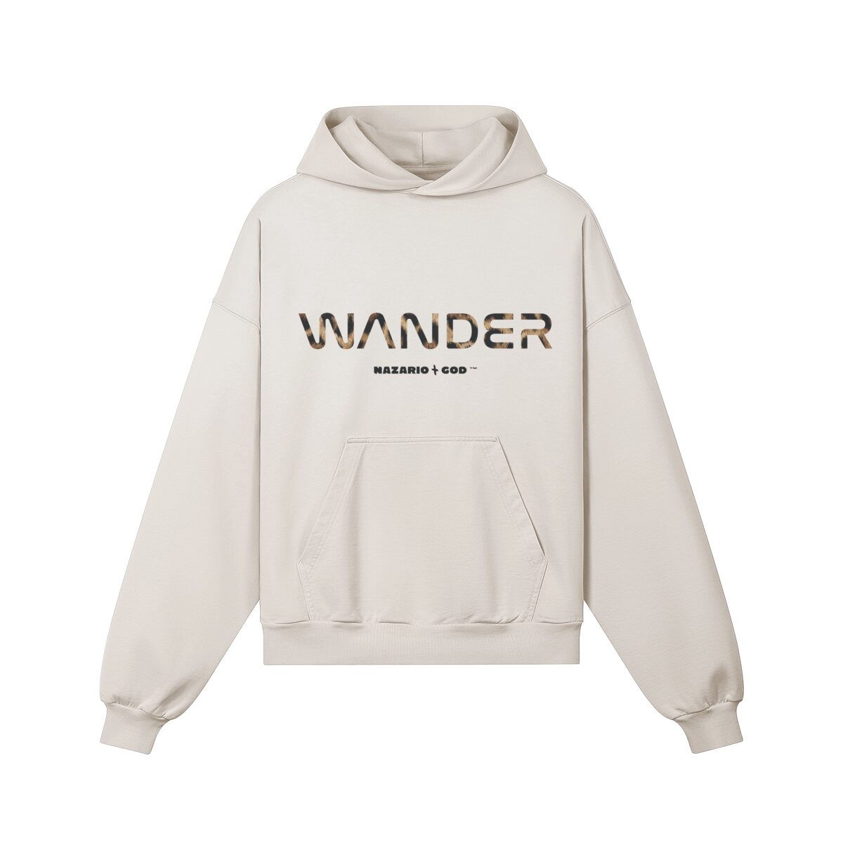 Wander Leopard Boxy Hoodie